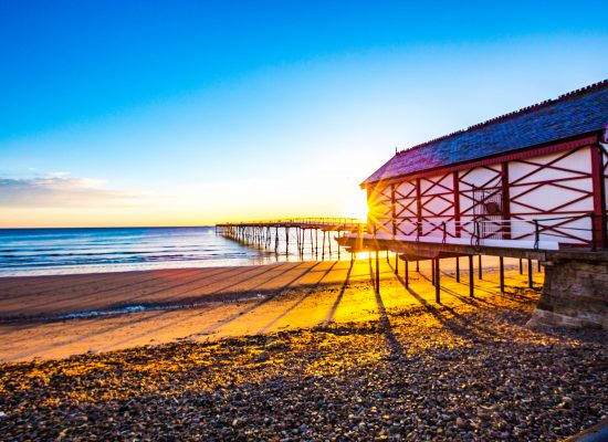 Sunrise at Saltburn Pier